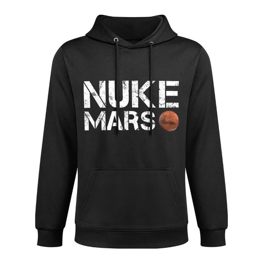 Nuke Mars Funny Planet Solar System Astronomy Space Gift Layering Staple Hoodie
