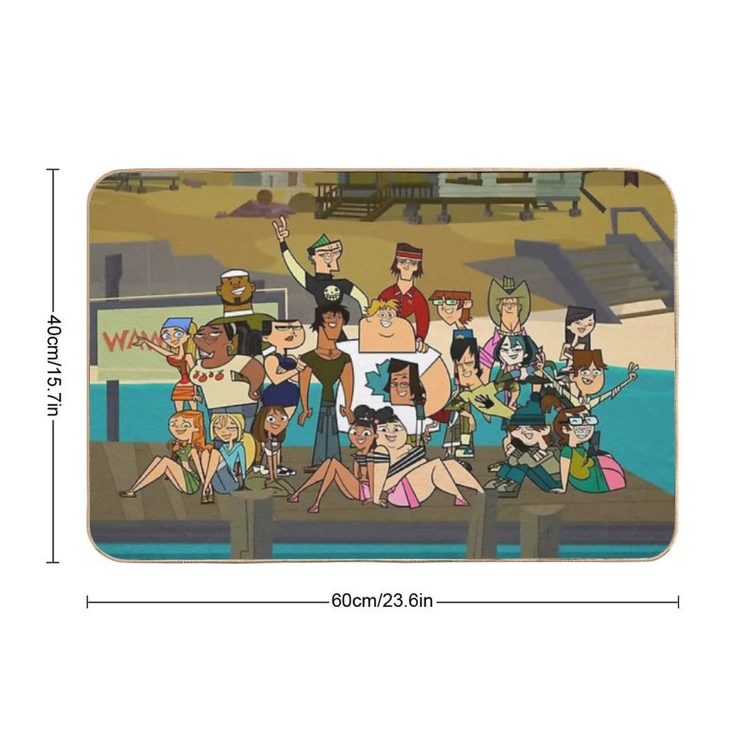Total Drama Island  Anti-Trip Bath Mat