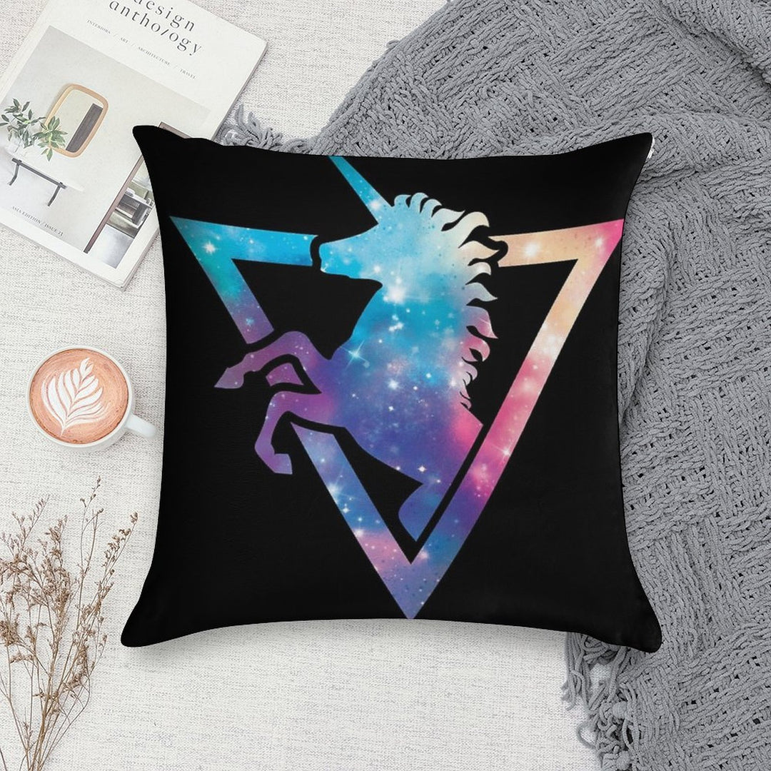 Galaxy Unicorn Soft Ultra-Soft Texture Throw Pillow
