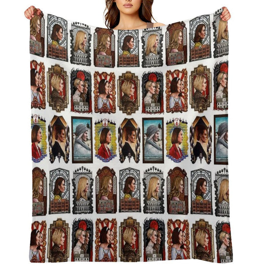 The Queen of Horror Story Multi-functional Throw Blanket