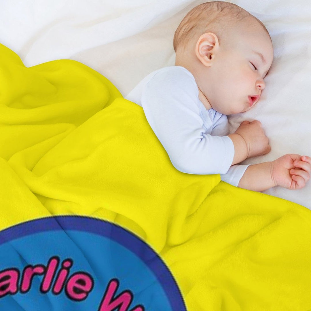Charlie Waffles! Compact Throw Blanket