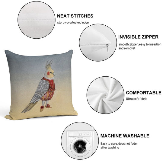 Petit Monsieur Maxime Soft Warmth Comfort Throw Pillow