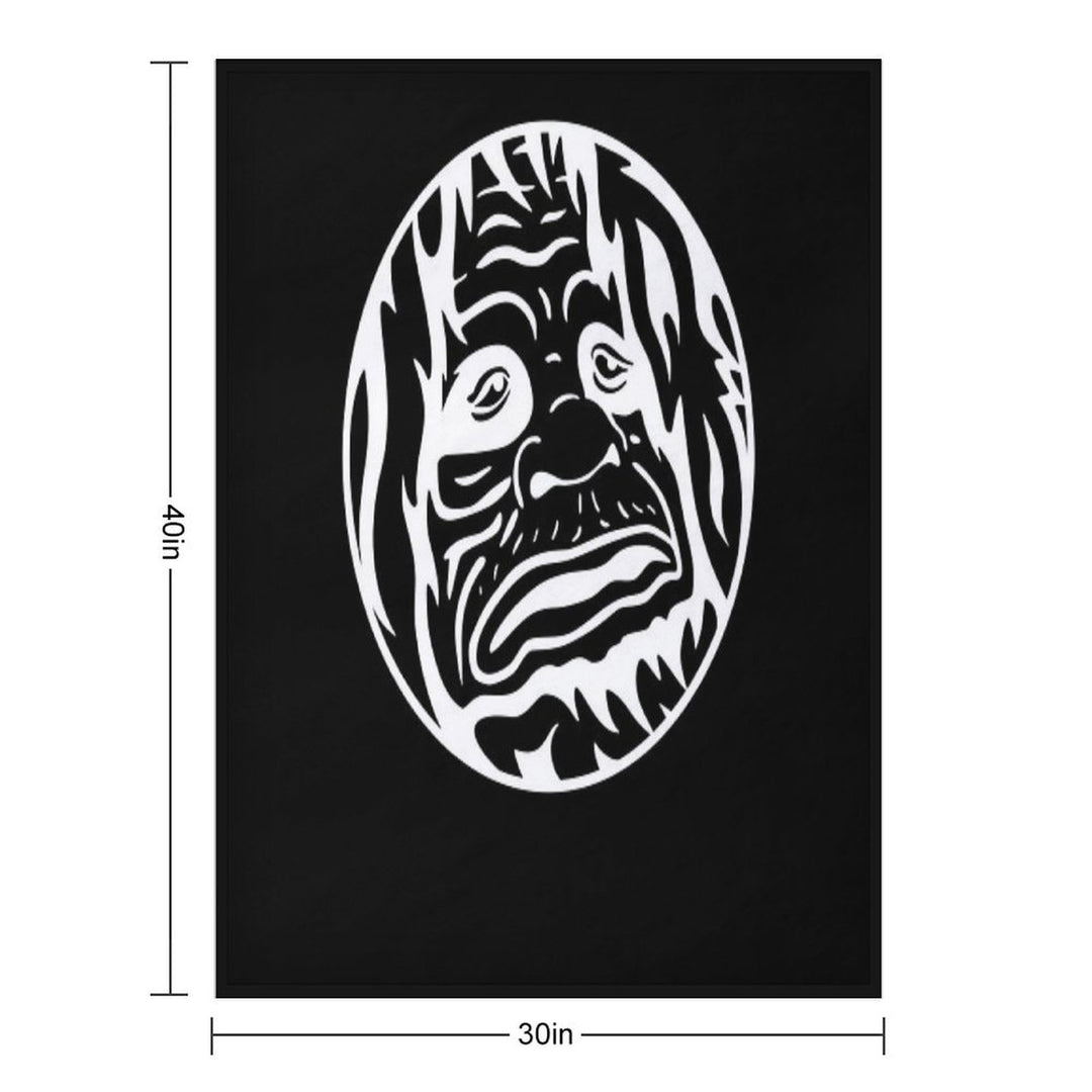 Big Lez Show Merch Big Lez Show Logo Eco-conscious Throw Blanket