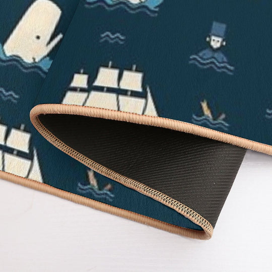 The White Whale  Stain-Proof Bath Mat