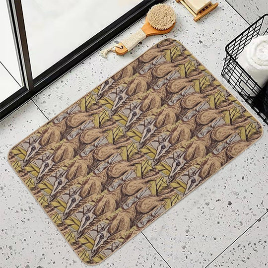 Resting Beast  Odorless Bath Mat