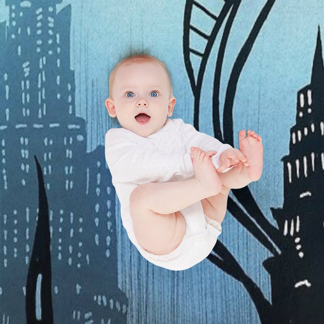 Amaurot - Inktober Eco-conscious Throw Blanket