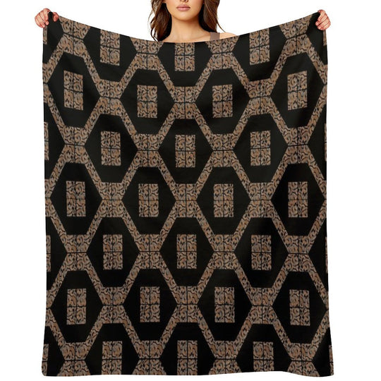 Decorative Geometric Design12 Premium Throw Blanket