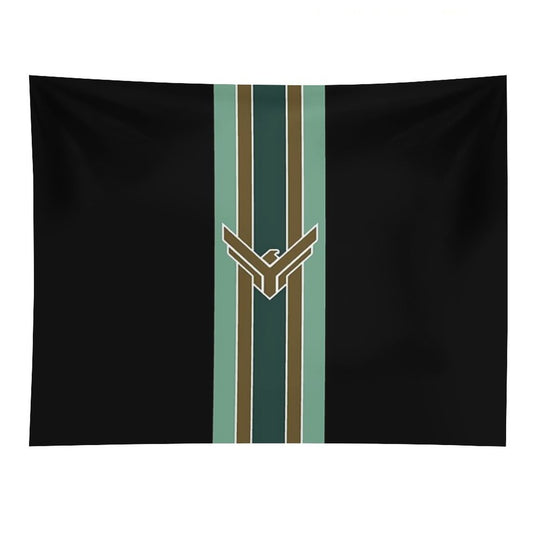 Dune - House Atreides Banner Stripes (Green) - Tapestry