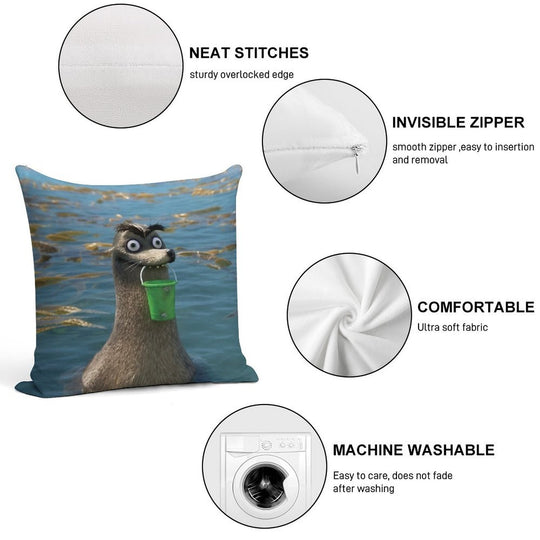 Gerald Soft Durable Construction Throw Pillow