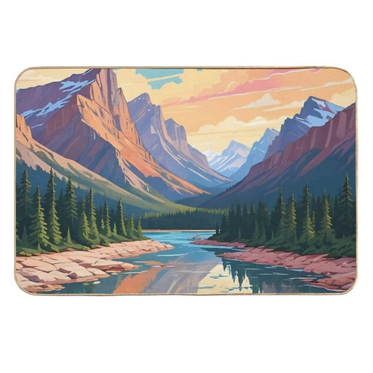 Jasper National Park  Non-Slip Bath Mat
