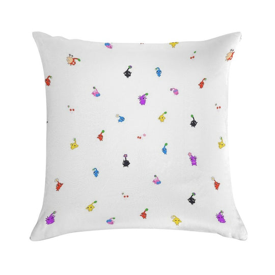 Little Pikmin Soft Warmth Comfort Throw Pillow
