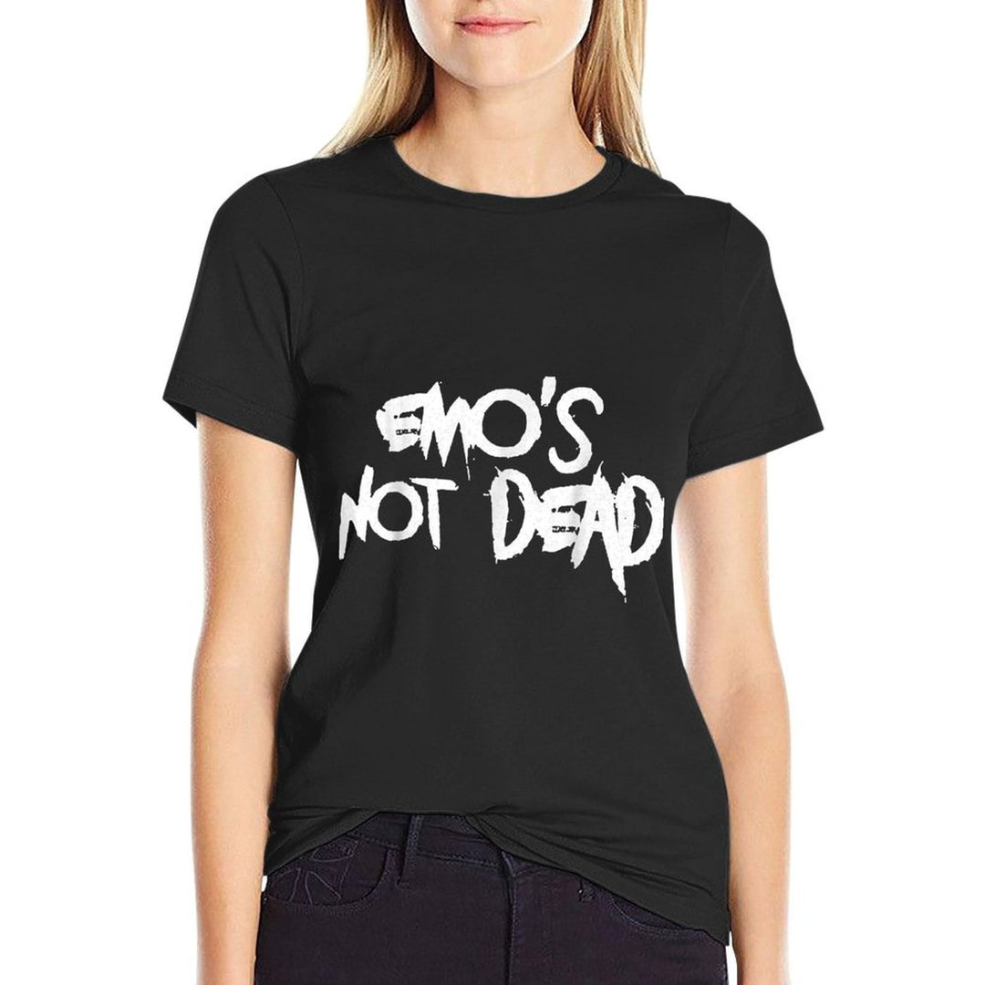 Emo Mum Is Not Dead  Polyester Blend T-Shirt