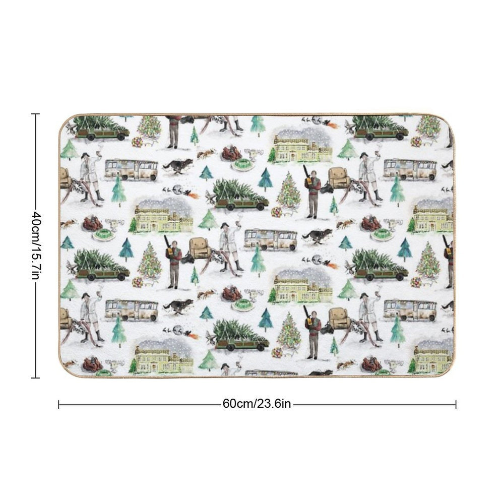 Lampoons Christmas  Stain-Proof Bath Mat