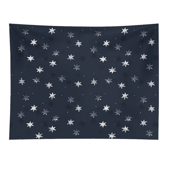 Stamped Star Tapestry