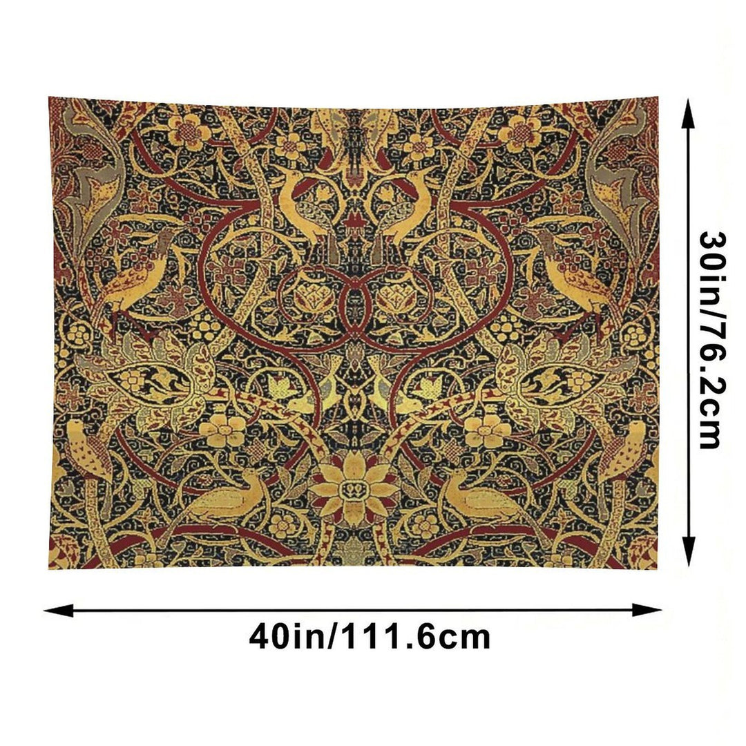 William Morris Bullerswood Vintage Floral Pattern Tapestry