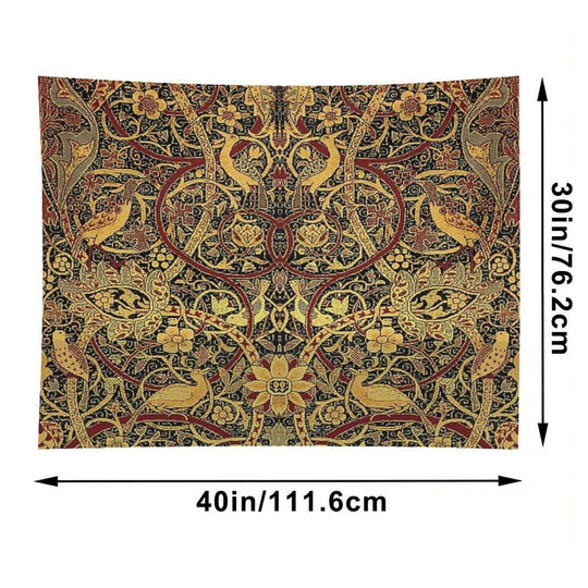William Morris Bullerswood Vintage Floral Pattern Tapestry