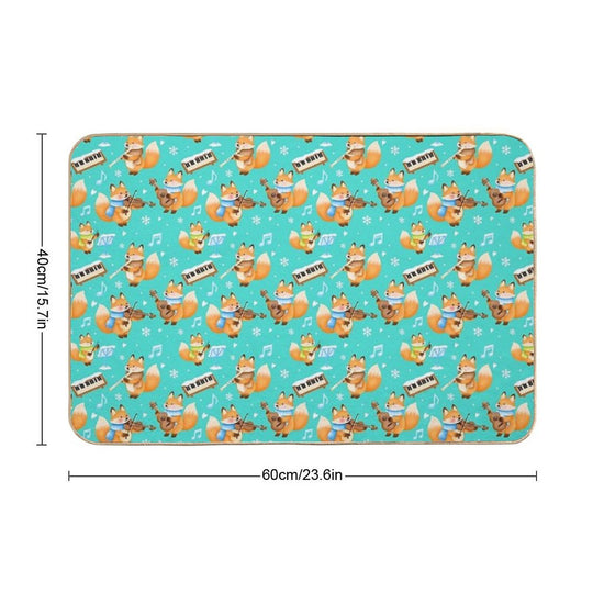 Winter  Pet-Safe Bath Mat