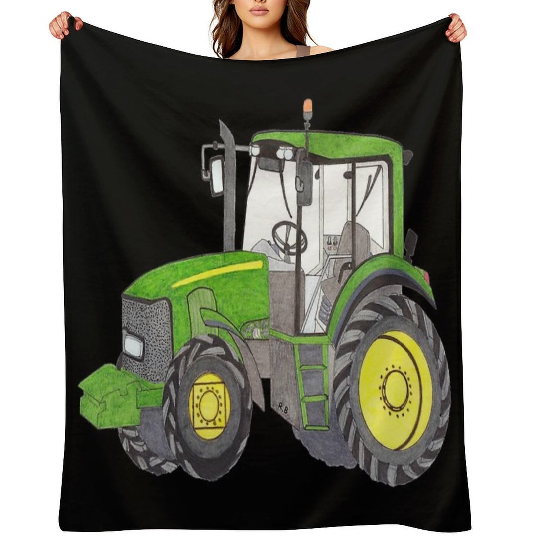 TRACTOR Lightweight Throw Blanket