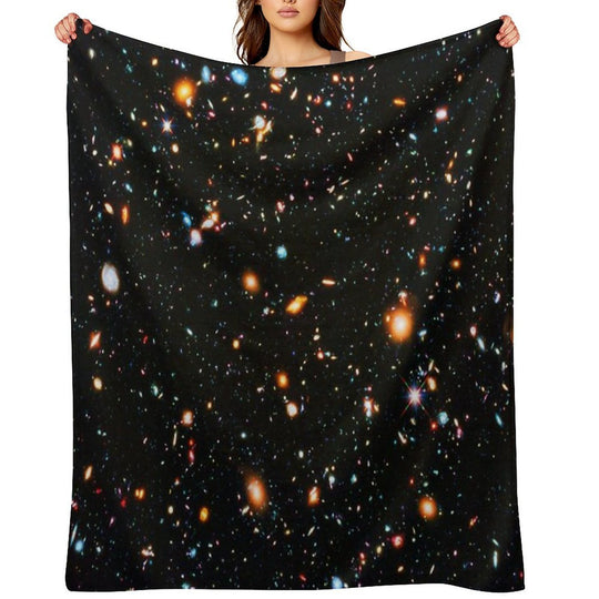 Hubble Extreme Deep Field Sustainable Throw Blanket