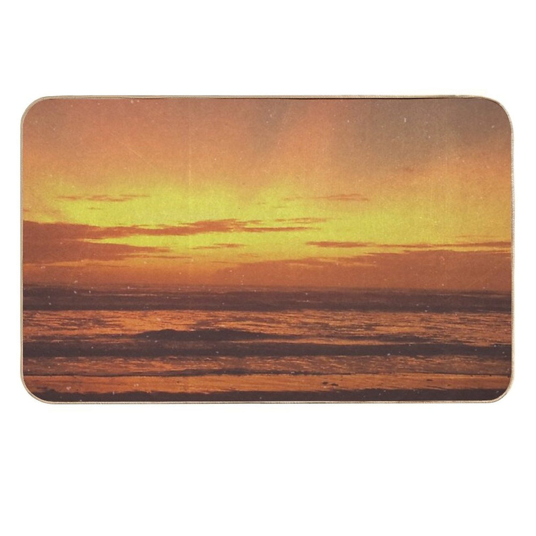 Stay Up Late  Slip-Resistant Bath Mat