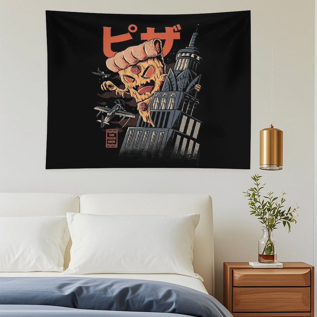 Pizza Kong Tapestry