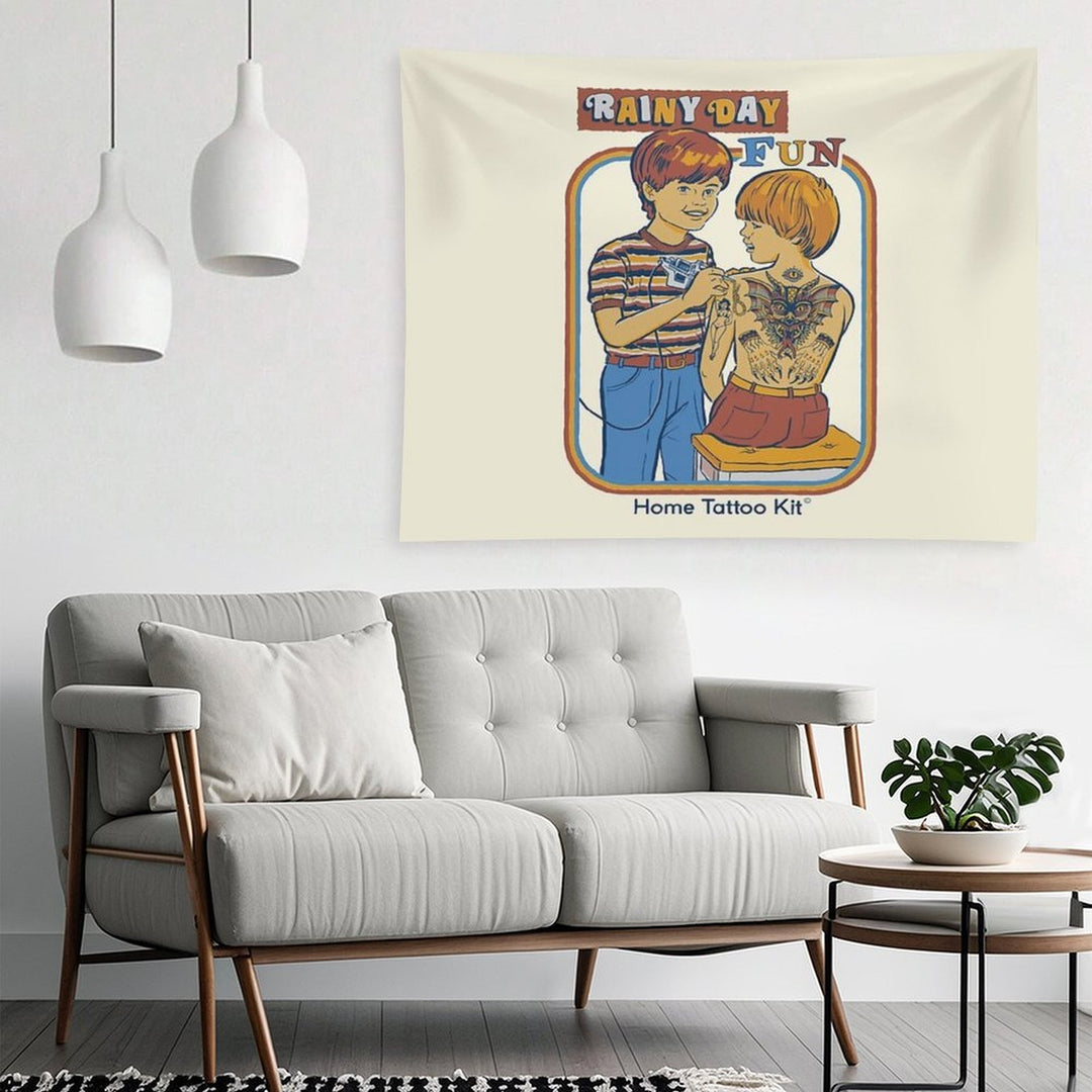 Rainy Day Fun Tapestry