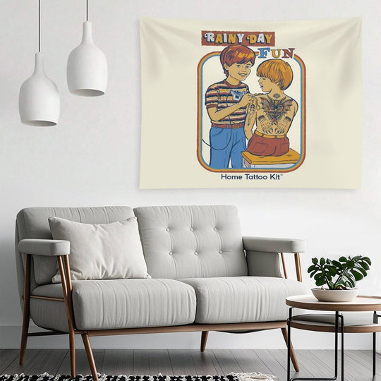 Rainy Day Fun Tapestry