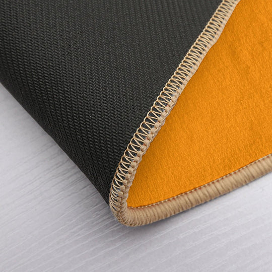 Gezellig on Orange  Multi-Purpose Bath Mat