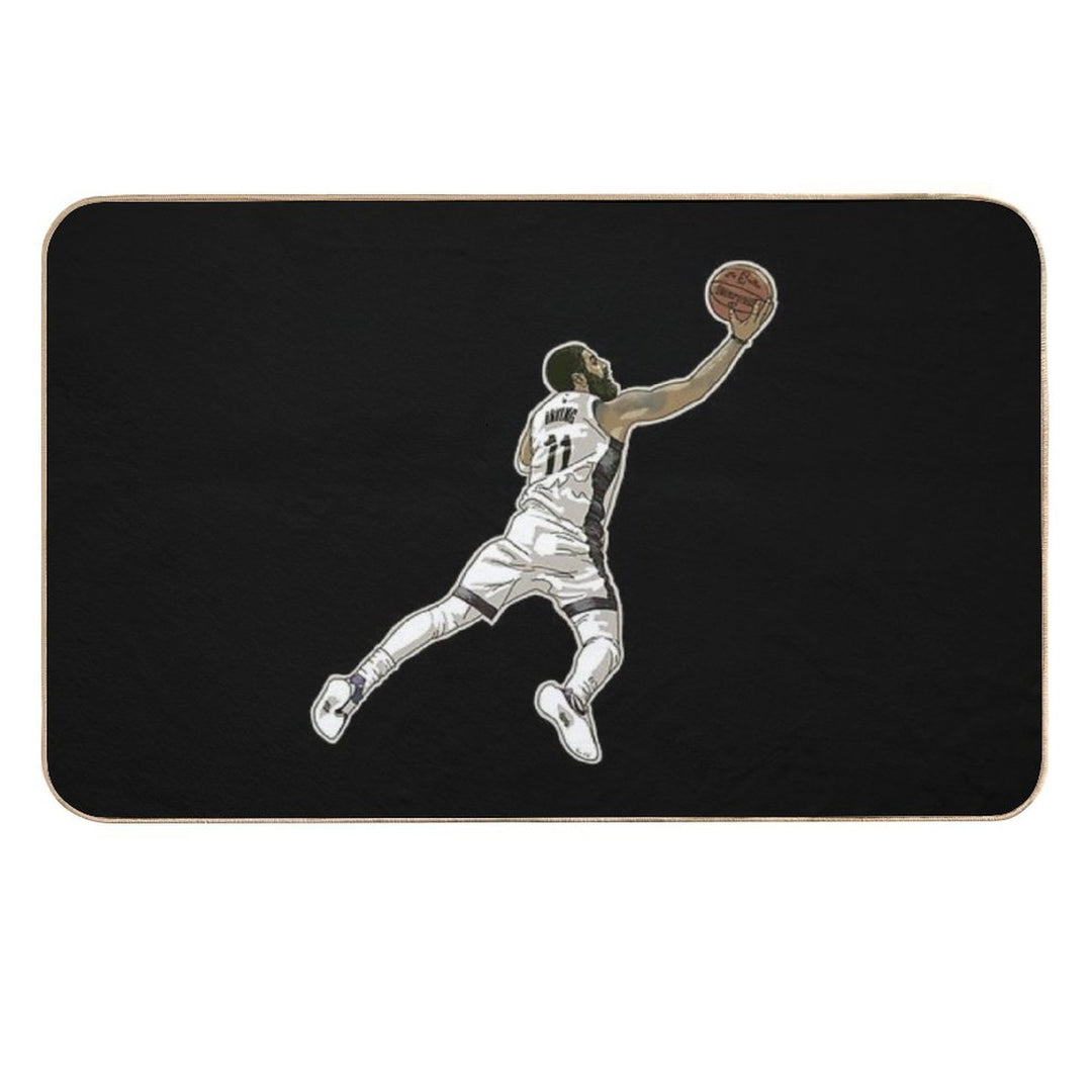Kyrie Irving Artwork  High-Traffic Bath Mat
