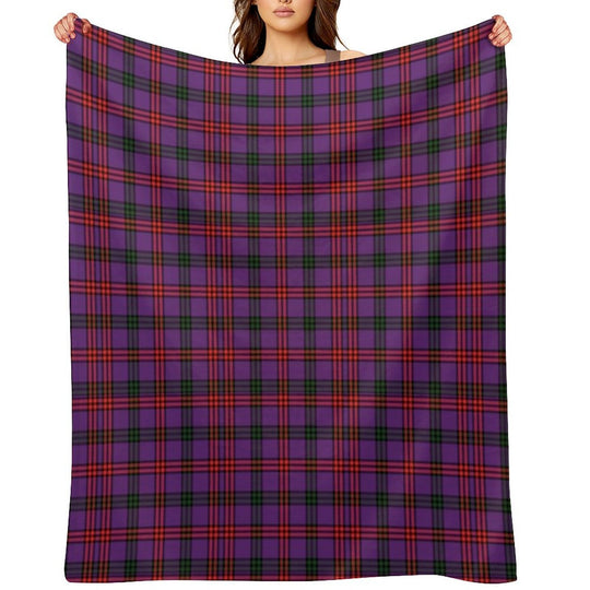 Clan Montgomery Tartan Machine-washable Throw Blanket