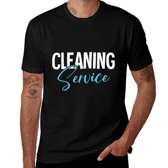 Cleaning Service  Slim-fit Cut T-Shirt