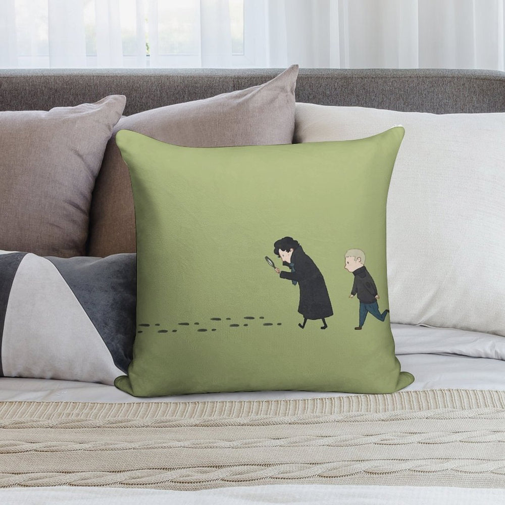 Clueing For Looks Soft Ultra-Soft Texture Throw Pillow