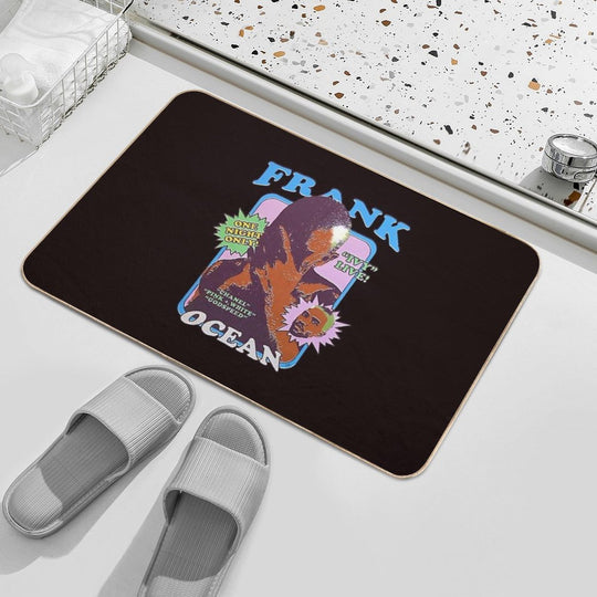 Frank Ocean Vintage Retro Aesthetic Inspired  High-Traffic Bath Mat