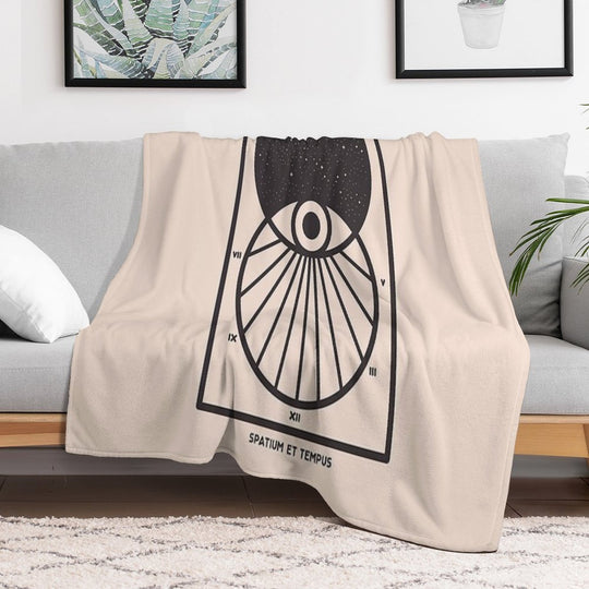 Space And Time Easy Care Throw Blanket