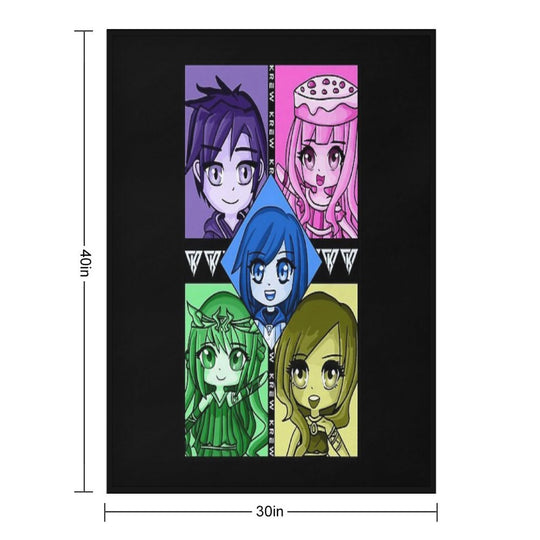 Aesthetic Funneh Krew Multi-functional Throw Blanket