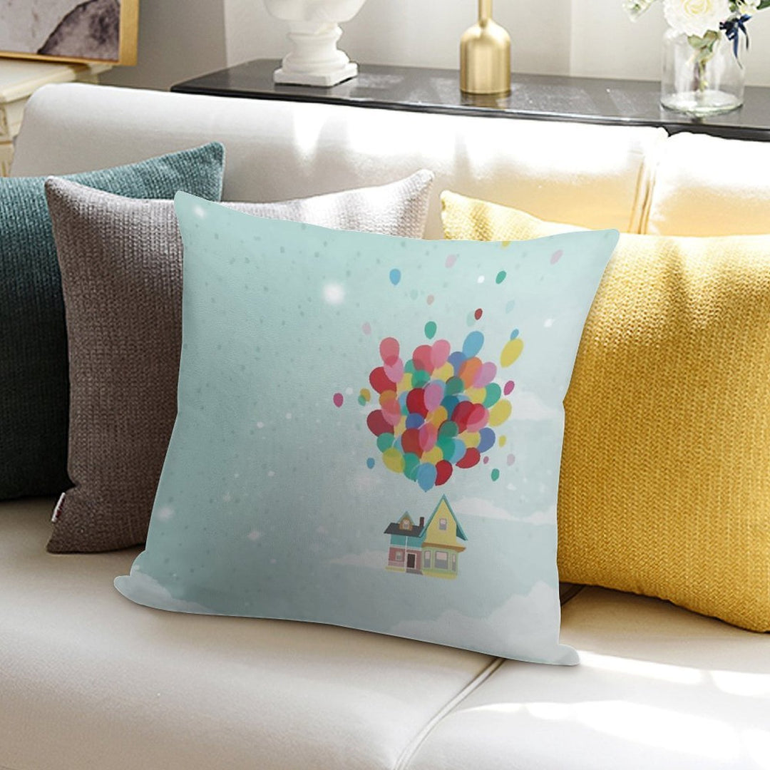 Adventure Is Out There Soft Hidden Zipper Throw Pillow