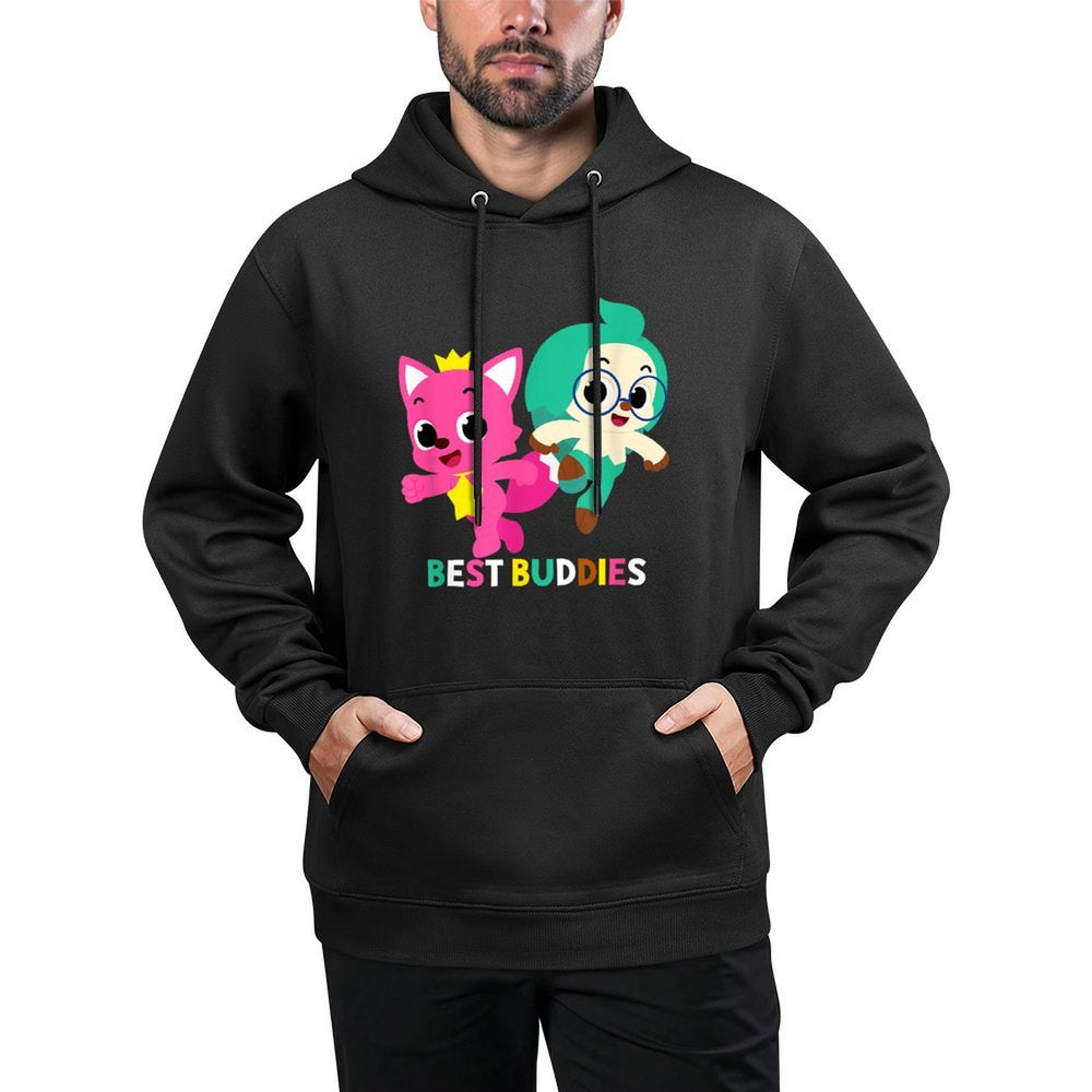 Pinkfong Wonderstar Best Buddies Pinkfong And Hogi Machine Washable Hoodie