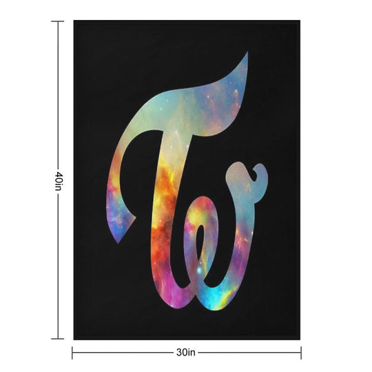 Twice Nebula Quick-dry Throw Blanket
