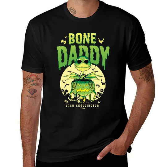 The Nightmare Before Christmas - Bone Daddy  Summer-ready Fabric T-Shirt