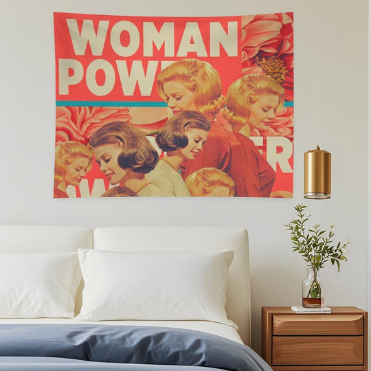 Woman Power Tapestry