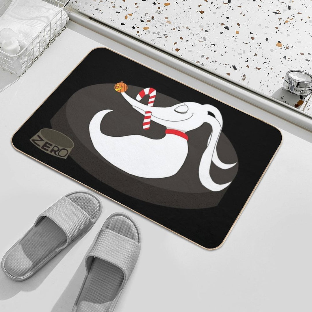 Nightmare before Christmas Sleeping Cozy Zero  Pet-Safe Bath Mat
