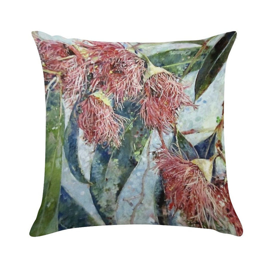 Eucalyptus Gum Blossoms Soft Decorative Cover Throw Pillow