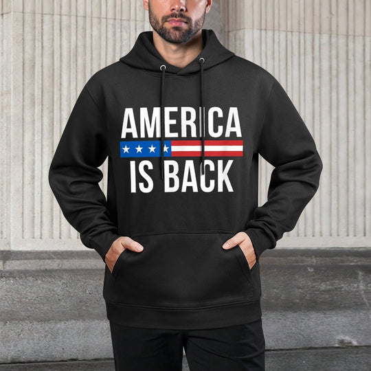 America Is Back - Machine Washable Hoodie