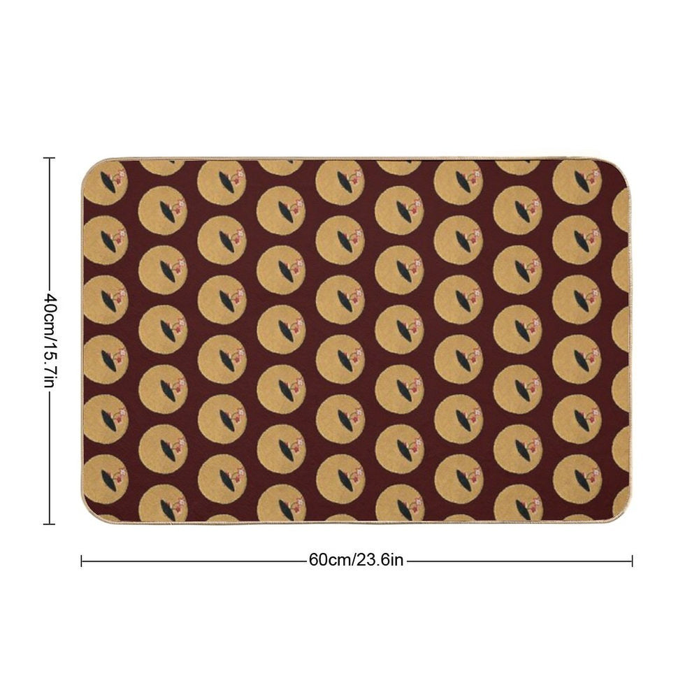 Glass Eye 10  Dirt-Trapping Bath Mat
