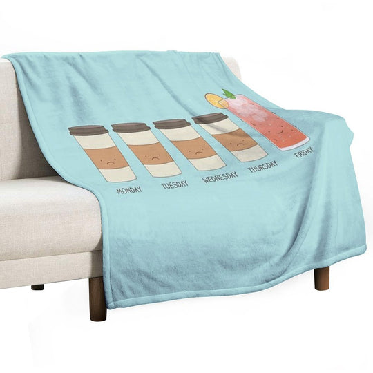 Happy Friday! Premium Throw Blanket