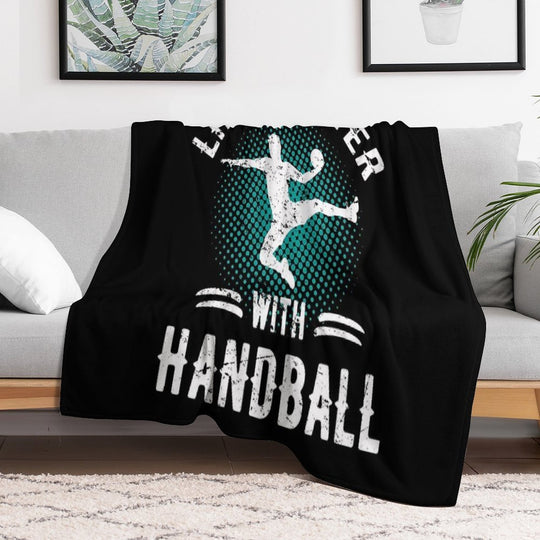 Handball Vintage Velvety-soft Throw Blanket