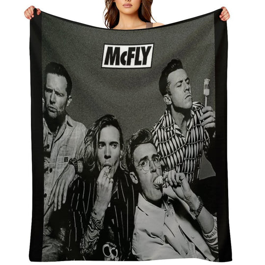 McFly Poster All-season Throw Blanket
