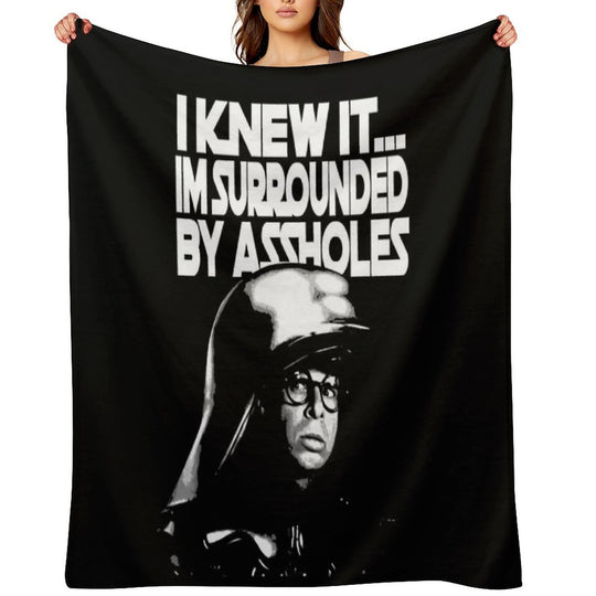 I Knew It... Machine-washable Throw Blanket