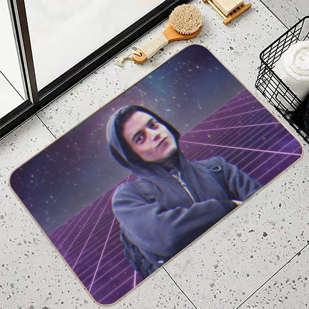 HACKERMAN  Fade-Resistant Bath Mat