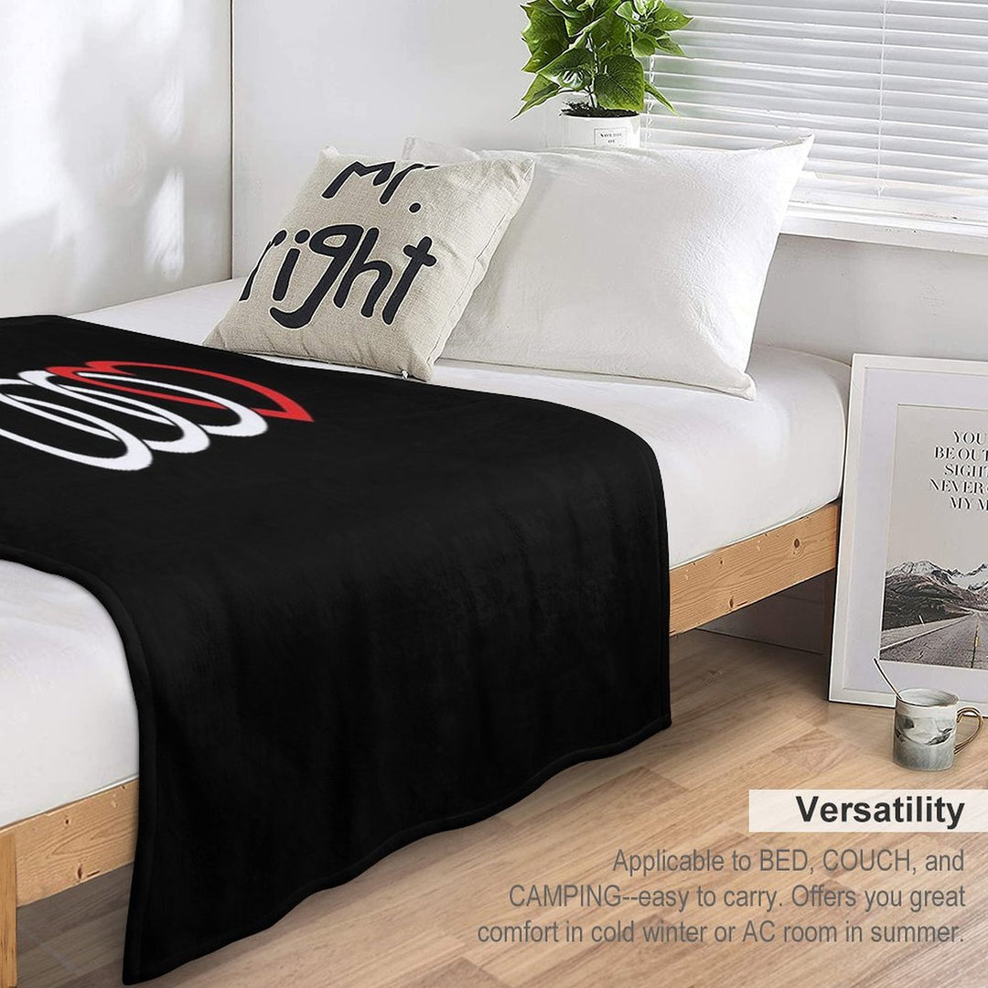 Audi Love (Dark) Durable Throw Blanket